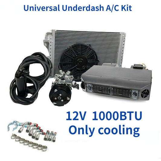 12V Cooling Underdash Air Conditioning Conditioner A/C Kit Universal Auto Car