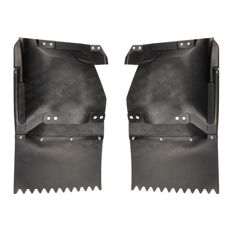 PAIR MUD GUARD WITH FLAP for ISUZU NPR NPR-HD NQR NRR FRONT WHEEL 2008-2023 Q