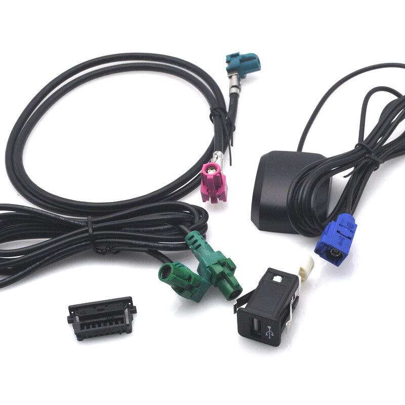 Retrofit Sav Professional Navigation Cable CID USB GPS 8pin for BMW CIC E90 E60