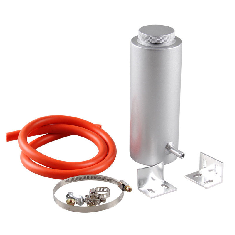General Motors 800ml Aluminum Alloy Cooling Pot Auxiliary Water Tank Oil Line Kit - n