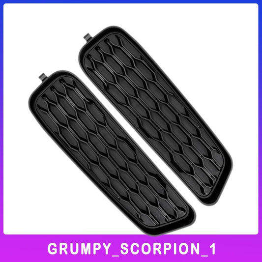 2x Front Left  Right Bumper Fog Light Grille Trim Fits For 2011-2014 Avenger Q