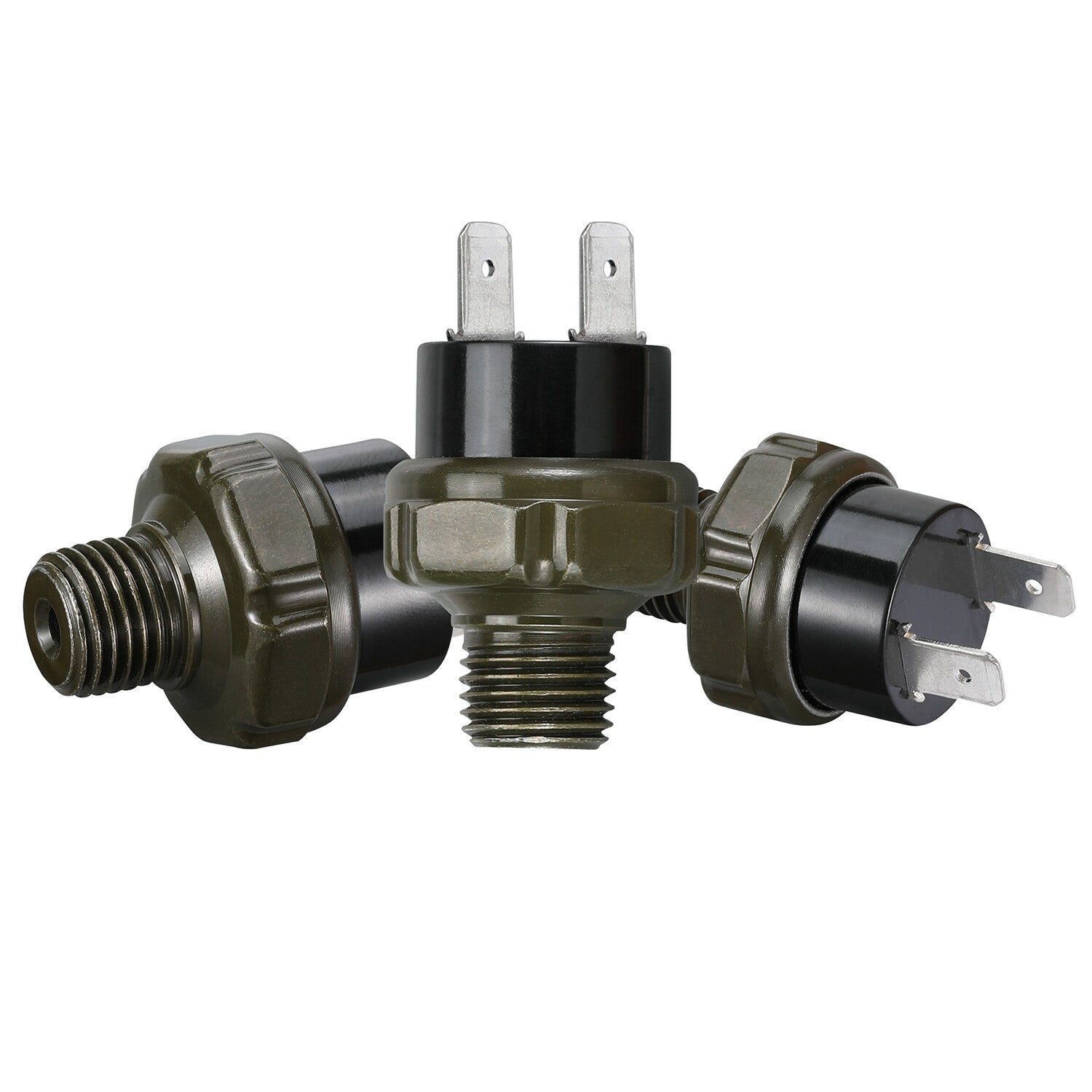 XRMXF 3pcs 90-120PSI Air Pressure Switch Tank Mount 1/4 for Train/Air Horn