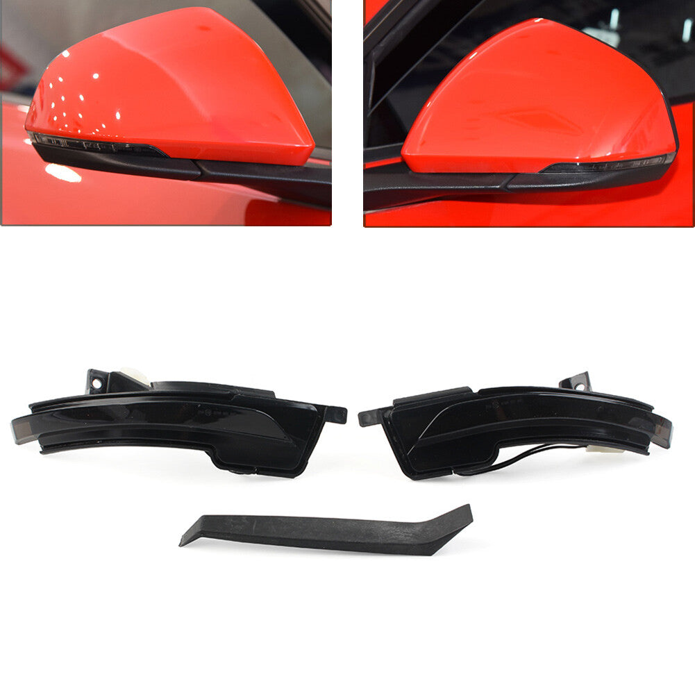 Turn Signal Lamps LED Dynamic Side Mirror Light for Ford for Mustang 2015-2022