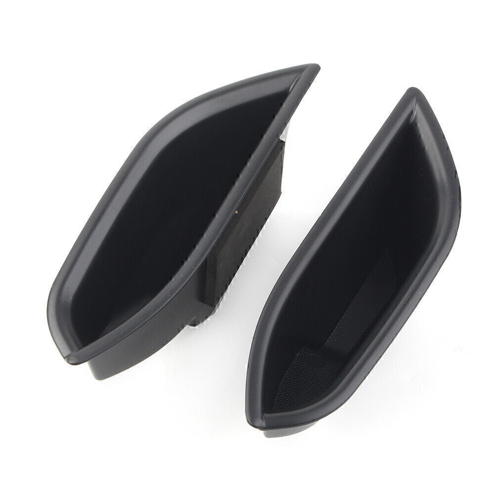 for Cadillac SRX 2011-15 2x Front Door Handle Armrest Storage Box Tray Bin Kit