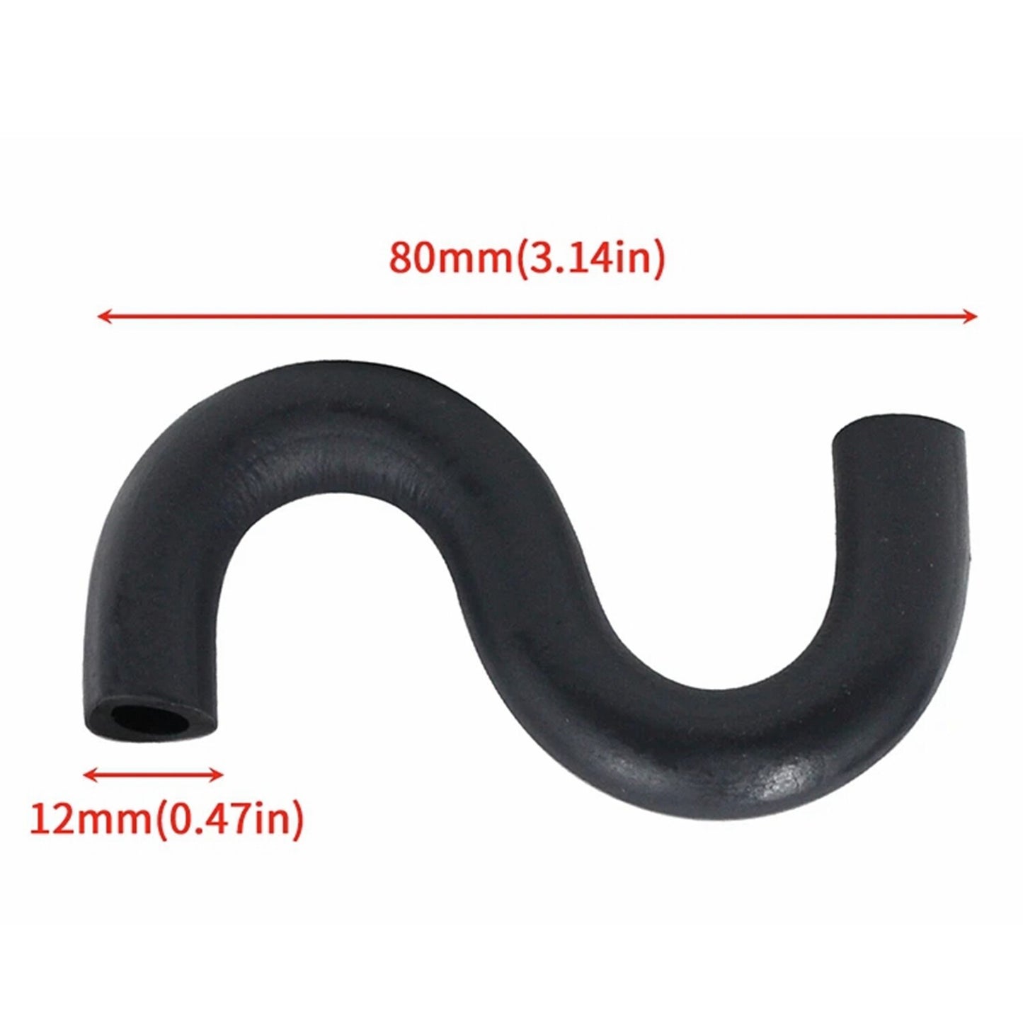 Fuel tank hose, silicone flexible hose, S type, suitable for Honda TRX 250X 300EX 300X 400EX- n