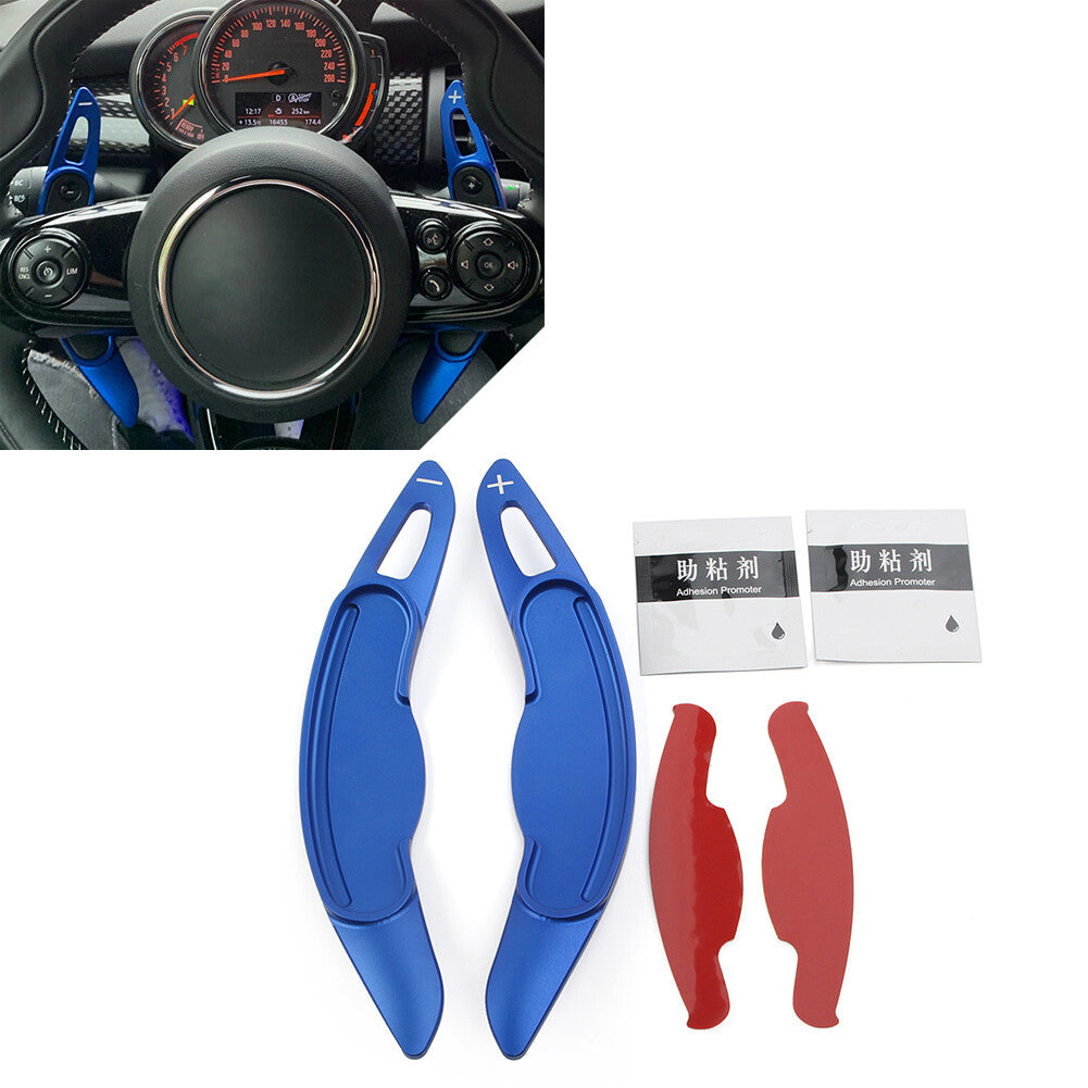 for BMW for BMW for Mini F54 F55 F56 Blue Steering Wheel Shift Paddle Shifter Extension