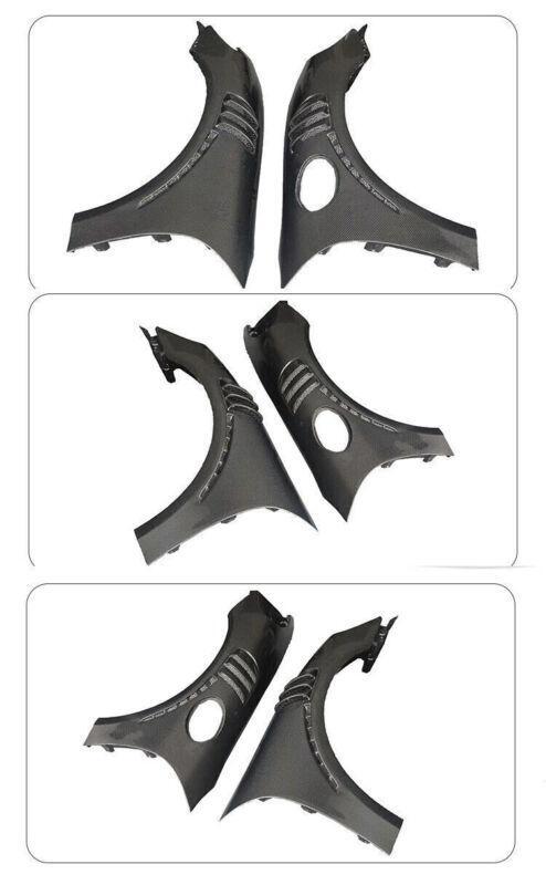Carbon fiber side fender replacement trim for Porsche 718 982 Cayman GT4