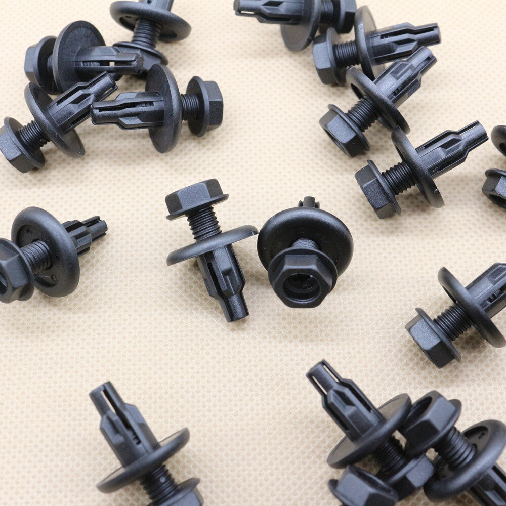 for Honda Lower Cover Clips X40 Splash Shield Push Type Retainer Fastener Rivets