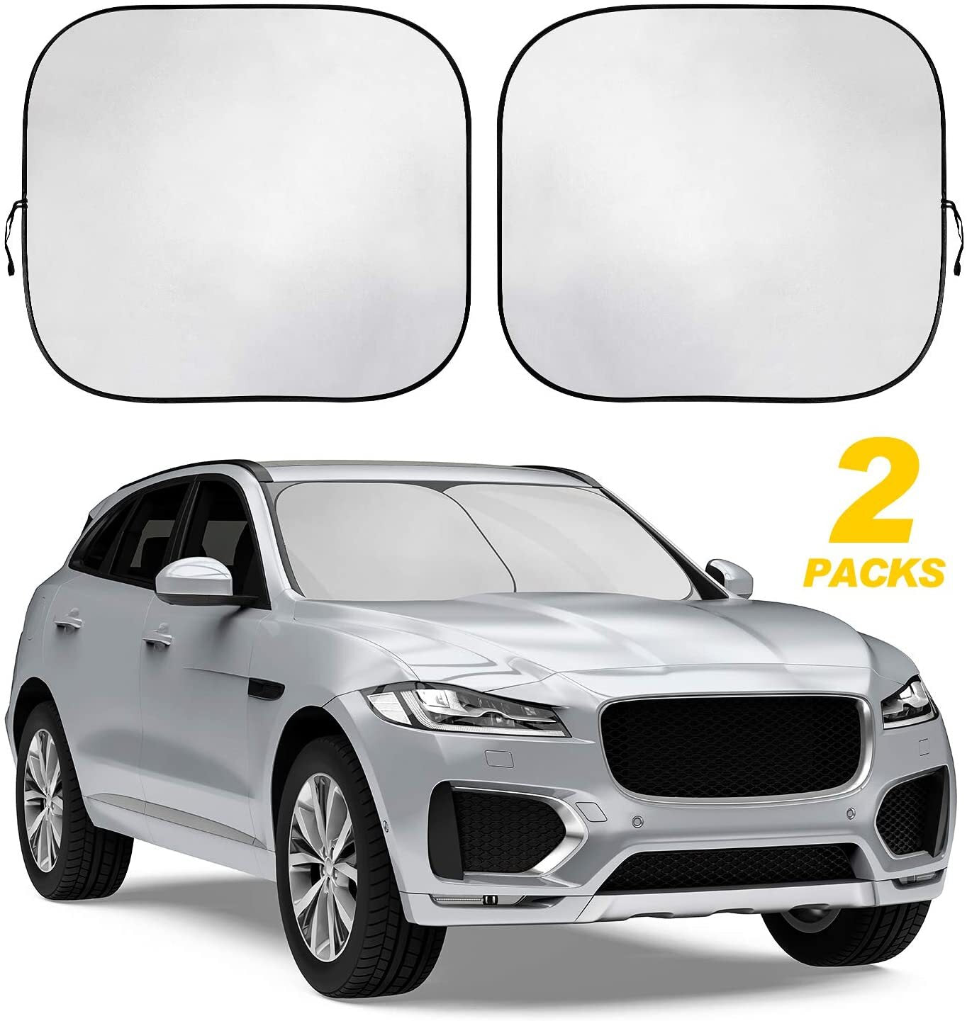 2-Pack for Buick Accessories Car Windshield Sunshade Folding Window Cover - n
