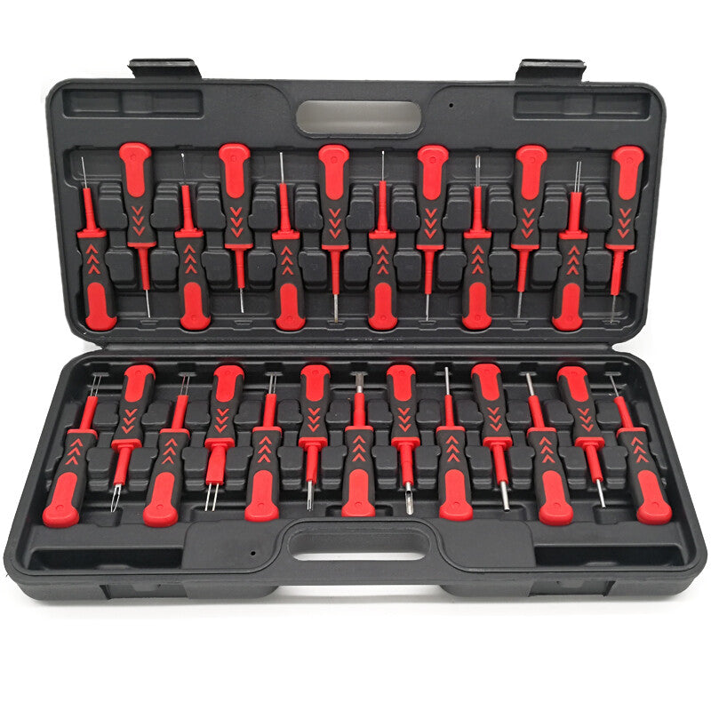 25x Automotive and Motorcycle Crimped Terminal Cable Connector Pin Puller Removal Tool - n