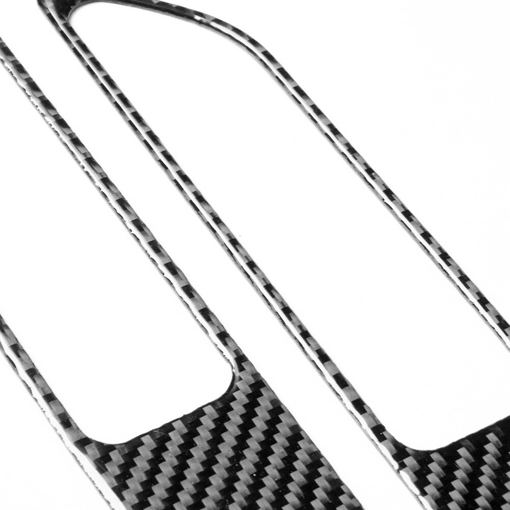 Red Carbon Fiber Central Vent Outlet Cover Trim For X5 E70 X6 E71 2011-2013 v