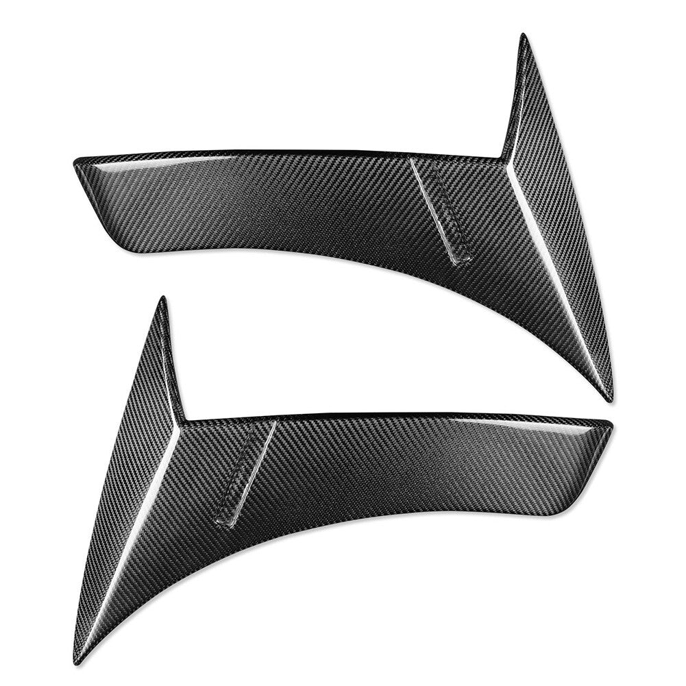 2Pcs Carbon Fiber Side Air Vent Fender Fin for Mercedes-Benz S Class W222 S400