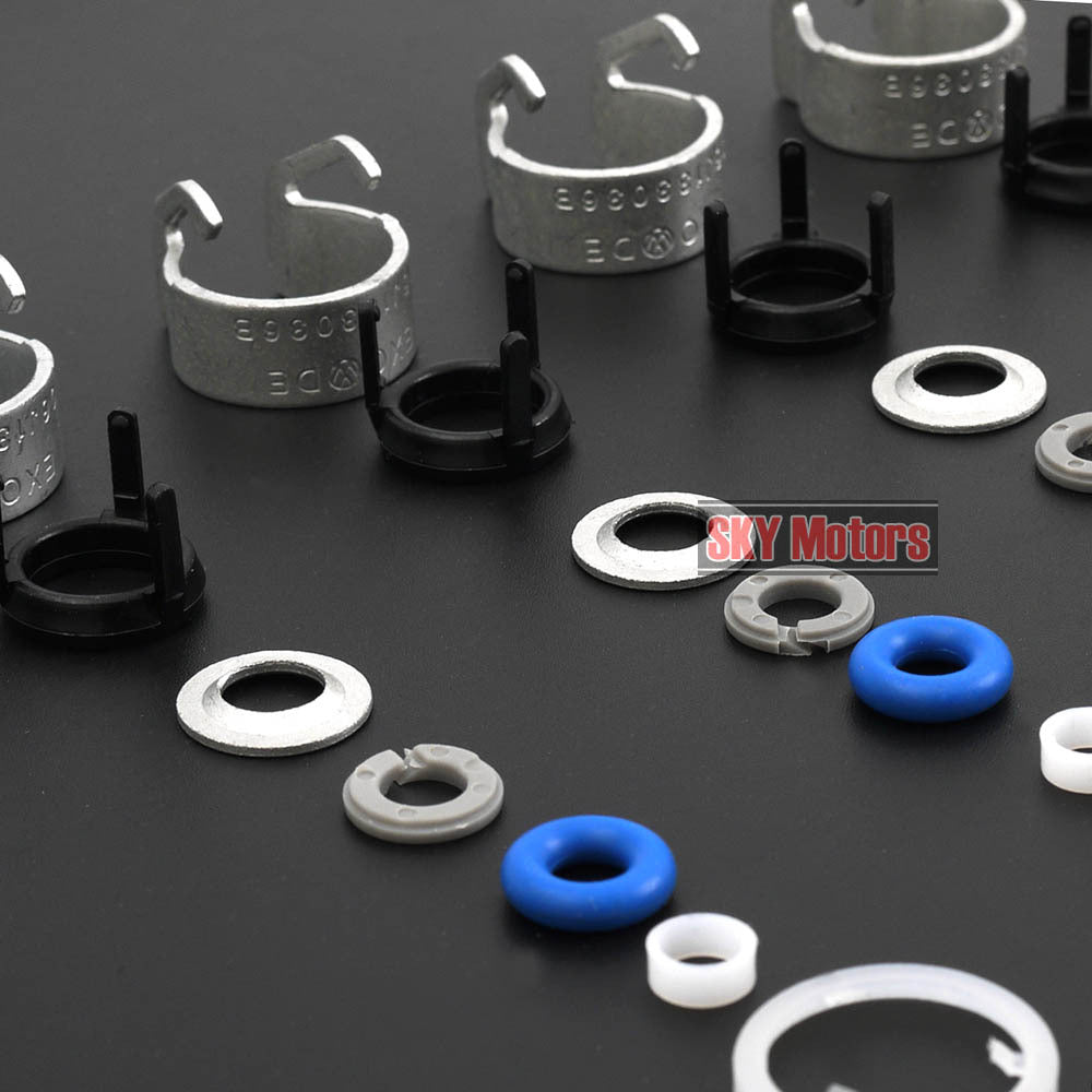 Fuel Injectors Nozzles O-Ring Repair Seals Kit for VW GTI CC for AUDI A4 Q5 2.0 TFSI