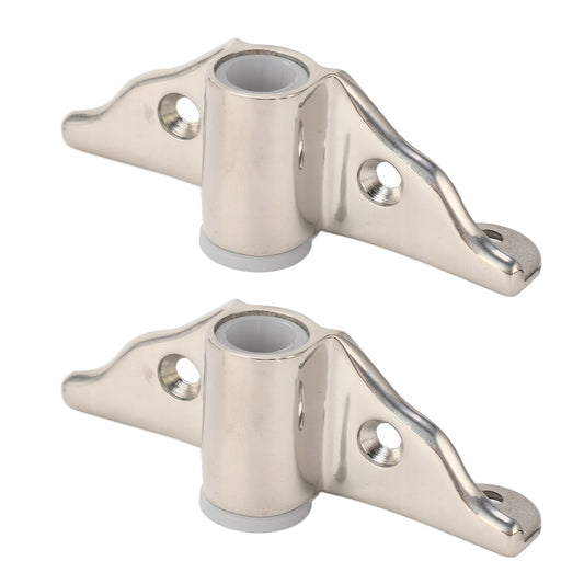 Oarlock Socket 2PCS 1/2in Oarlock Socket 316 Stainless Steel Polished Q