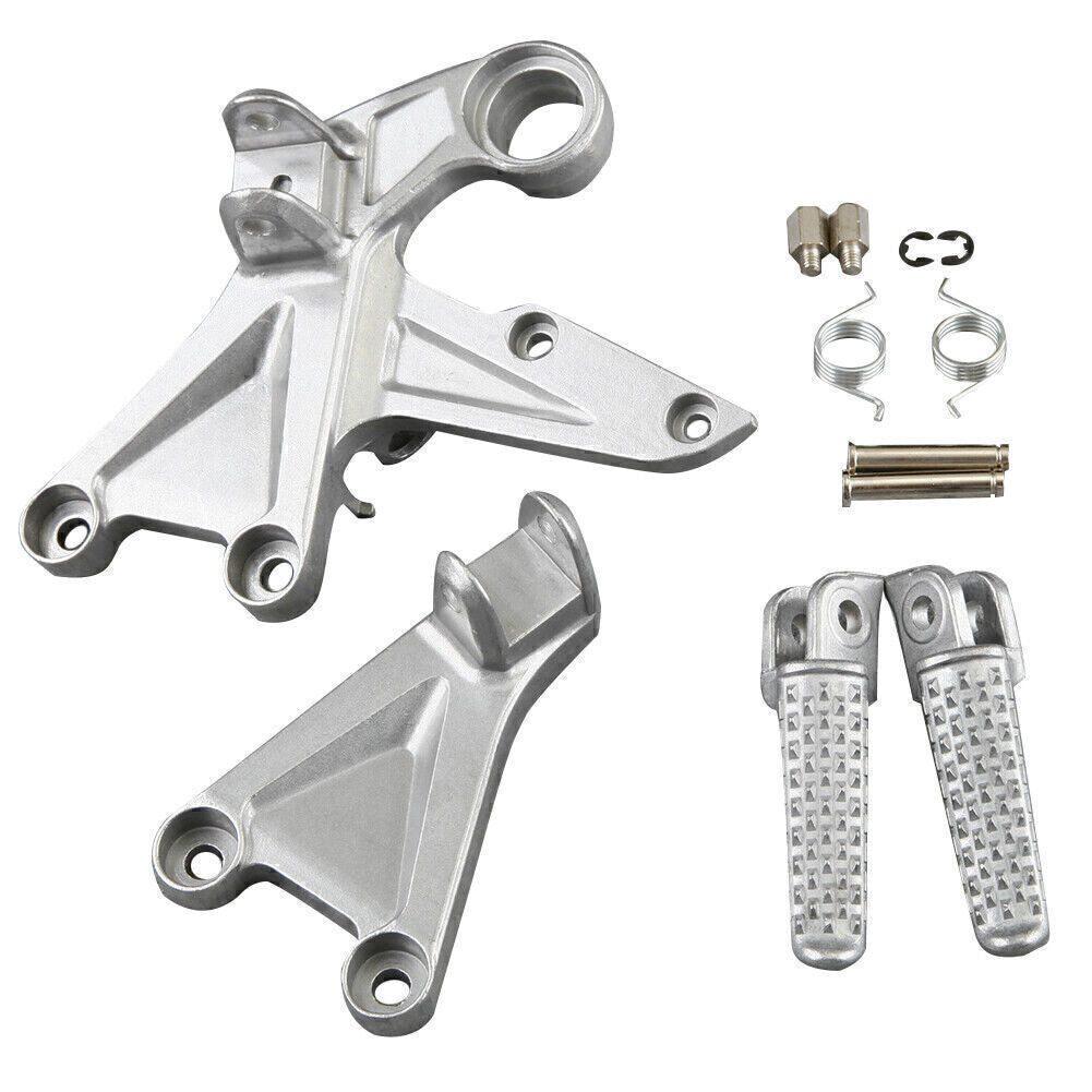 for Honda CBR 1000RR 2008-2011 2009 2010 Front Rider Footrest Foot Pegs Brackets