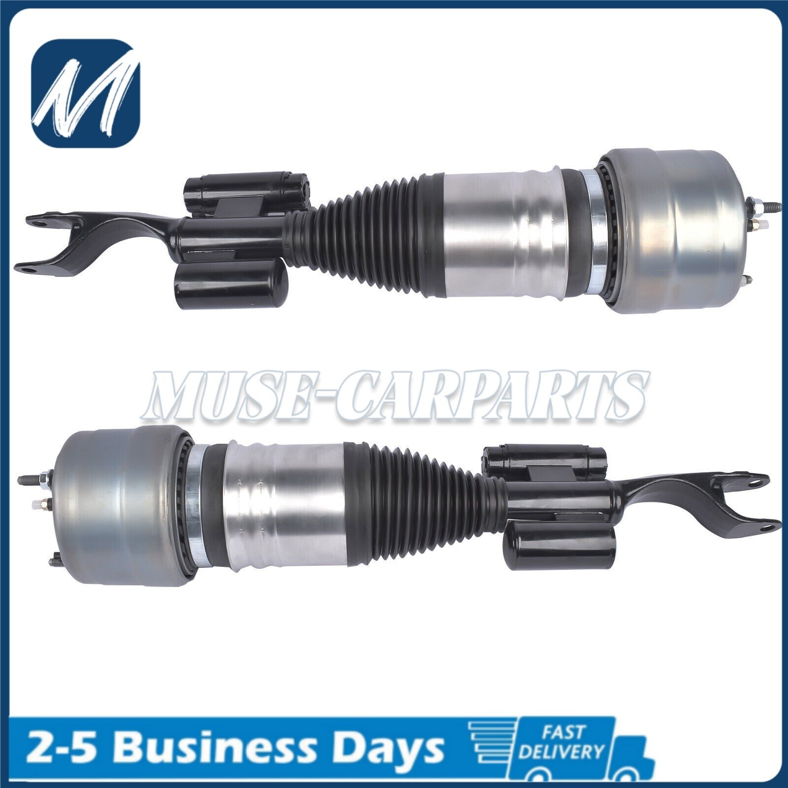 2x Front ABC Hydraulic Shock Struts Fit for Mercedes W221 C216 CL500 CL600 S550 S600