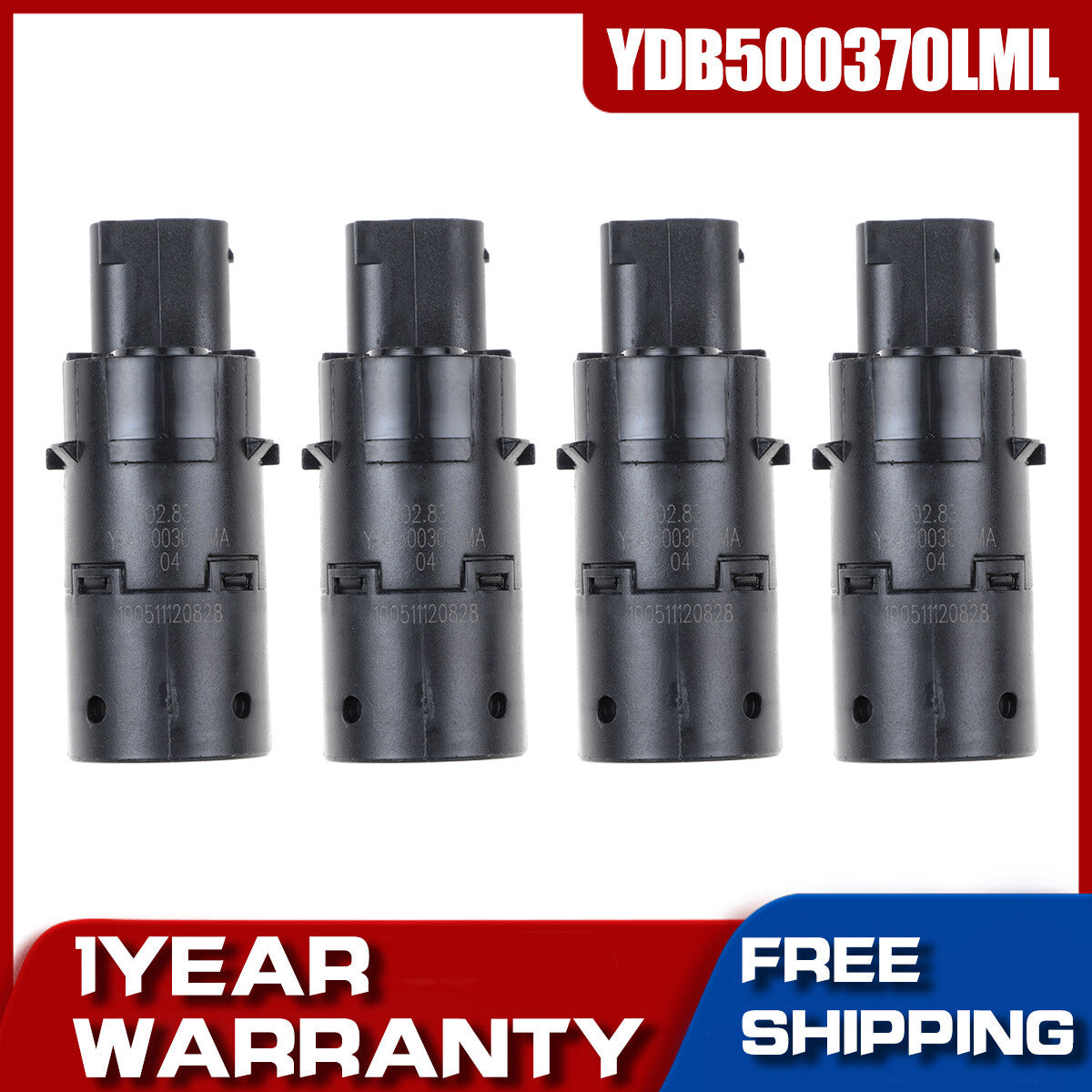 4PCS PDC Backup Parking Sensor for LAND ROVER DISCOVERY FREELANDER YDB500370LML v