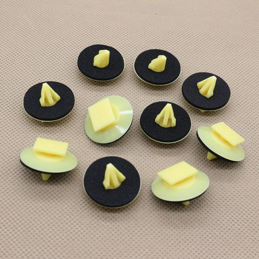20-piece set of door and quarter panel body side mold clips for GM 4853108