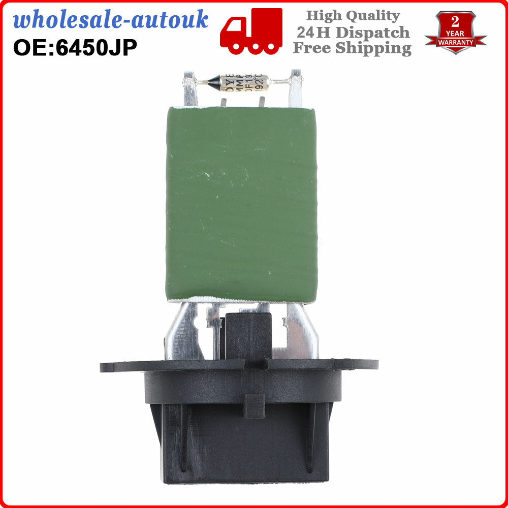 for Peugeot 307 CC Heater Resistor 00-09 Blower Motor Fan Resistor 1.4 1.6 2.0L Q
