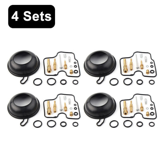 Fit for Honda CB400SF NC31 4set Carburetor Rebuild Kit Plunger Vacuum Diaphragm Q