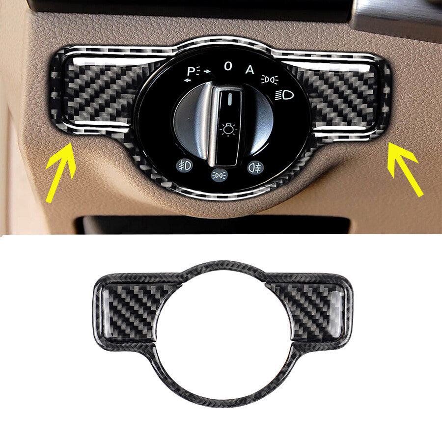 Suitable for Honda for Civic 9Th 2012-2015 carbon fiber manual handle handbrake cover- v