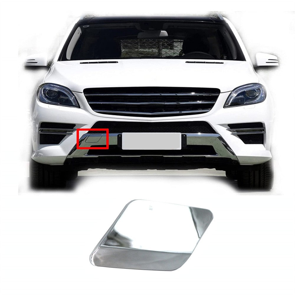 Front Bumper Tow Eye Cover Cap Fit for Mercedes for Benz W166 ML350 ML550 2012-2015 Q