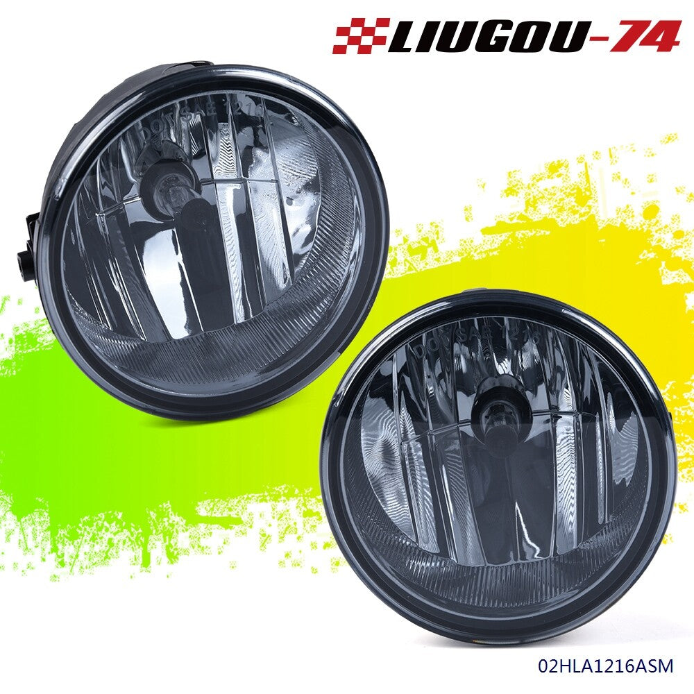Suitable for smoked lens front fog light with bulb left and right in October 2006- v