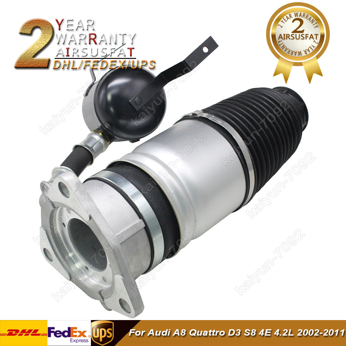 Rear Left Air Suspension Spring Bag for Audi for A8 Quattro D3 4E 02-11 4E0616001