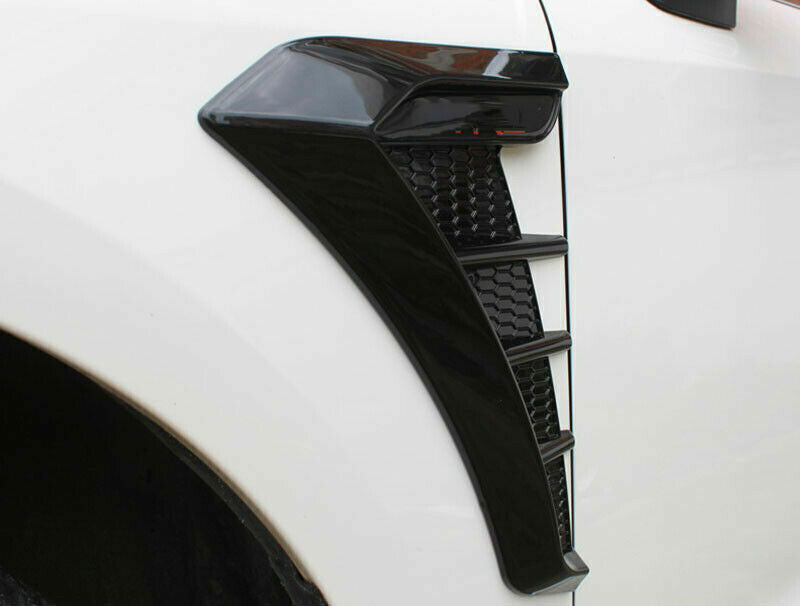 for Toyota for Corolla 19-23 2X Gloss Black Front Fender Side Body Hood Trim Cover