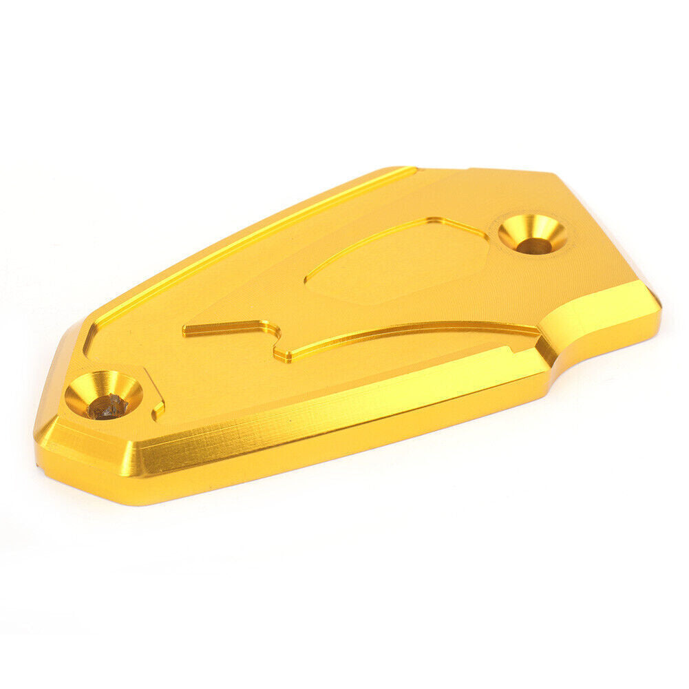 1pc Front Brake Fluid Reservoir Tank Cap for Kawasaki ER6N Z650 Z900 Gold