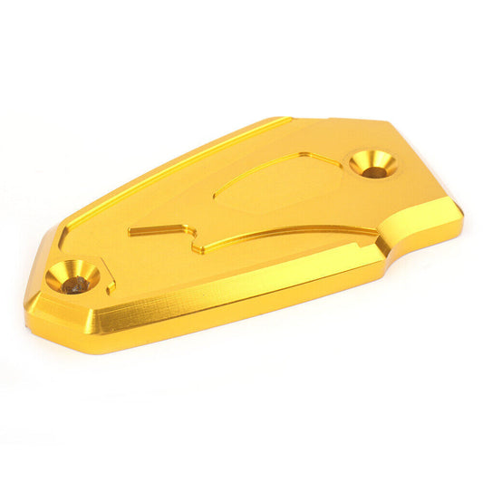 1pc Front Brake Fluid Reservoir Tank Cap for Kawasaki ER6N Z650 Z900 Gold