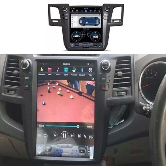 12.1 Touchscreen radio 05~15 Android GPS Navigation for Toyota Fortuner Hilux