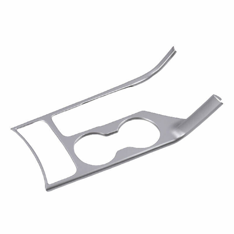 Console Gear Shift Water Cup Panel Trim for Kia Sportage 2017-2020 Matte Silver