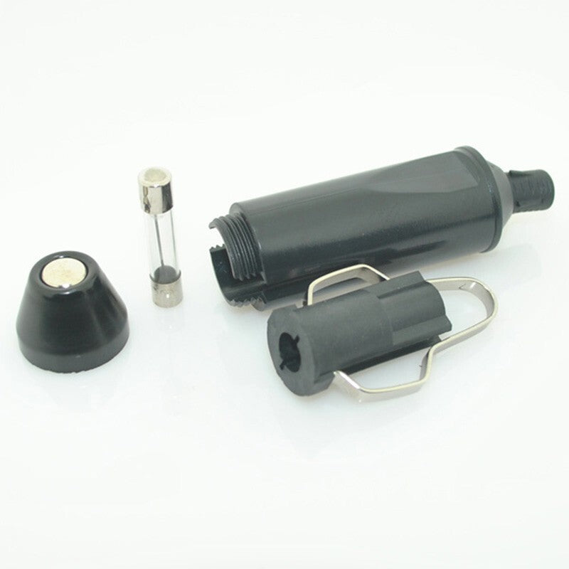 High-current vehicle power connector with easy connection design.