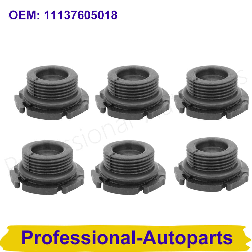 6PCS Engine Oil Drain Plug 11137605018 for BMW 320i E84 E89 F07N F10 F11 Q