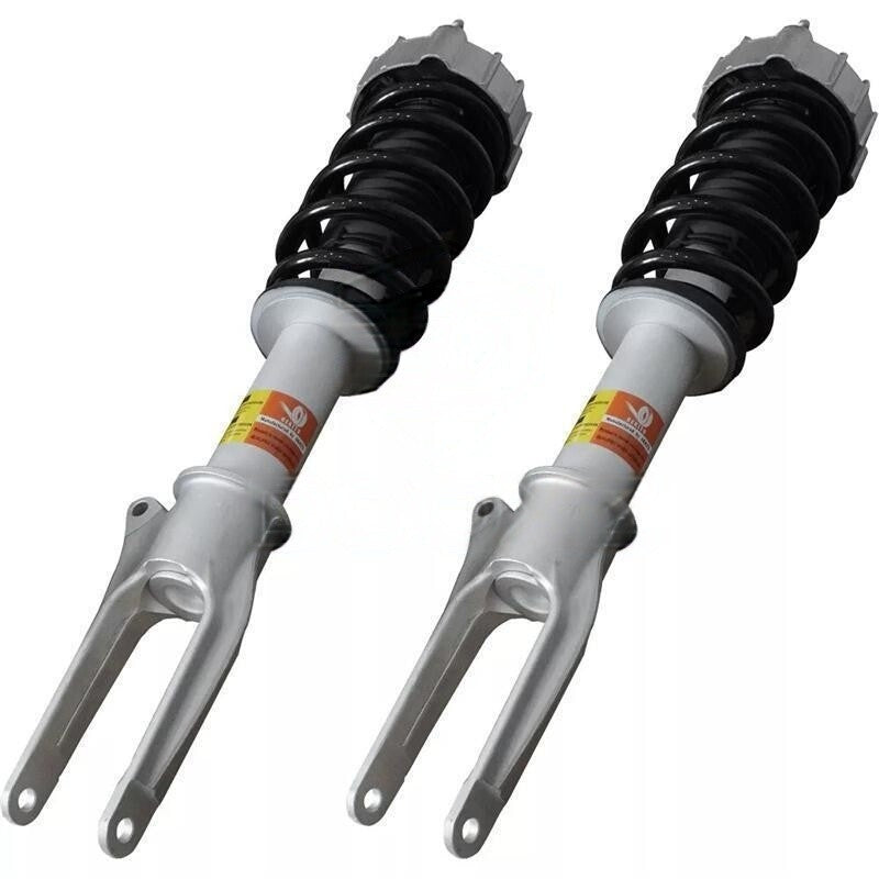 Pair Front Shock Struts Assembly w/Electronic Fit for Jaguar XJ XJR X351 2009-2019