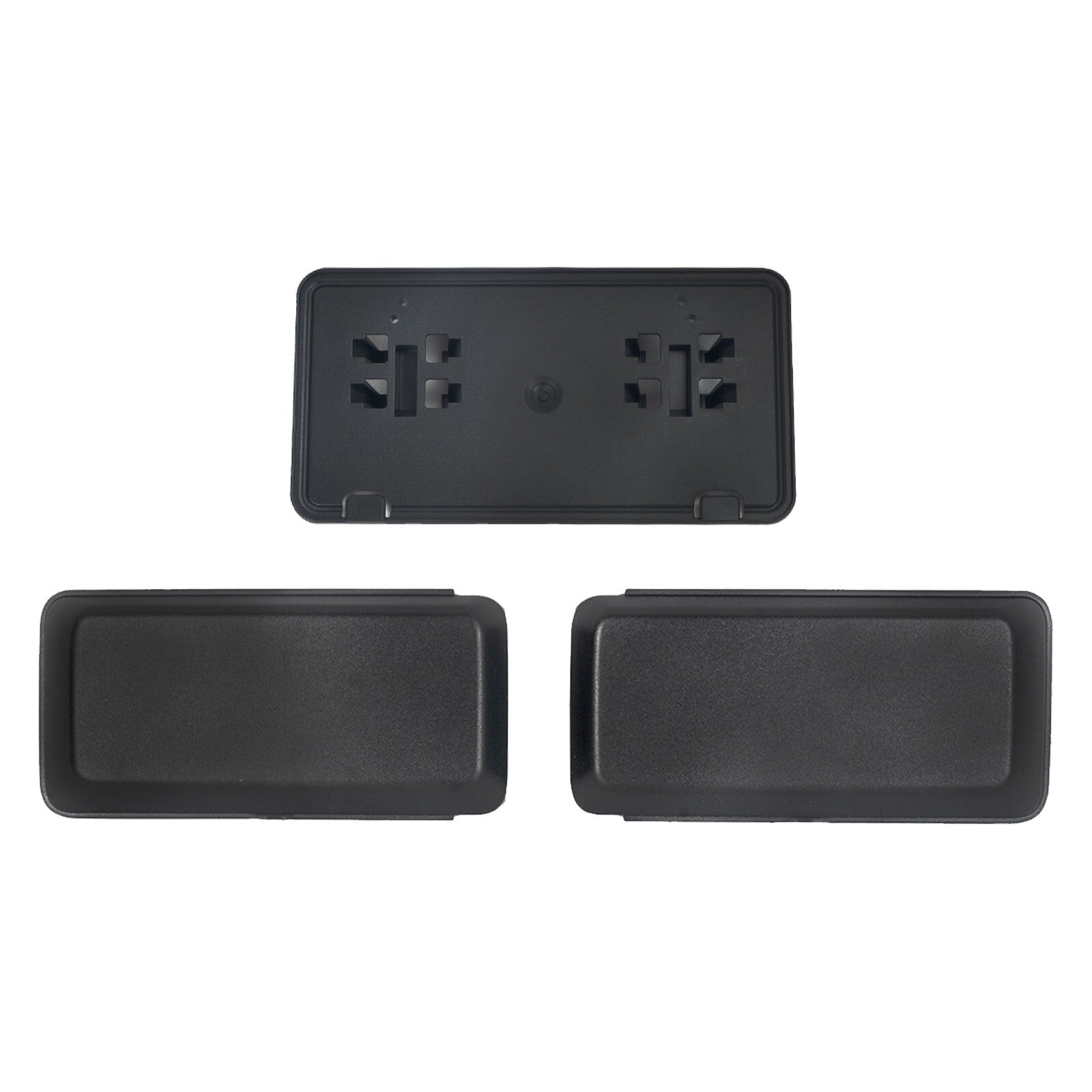 Front bumper cover pads (pair) and license plate holder set  for ford  F150 2018 - 2020 Q
