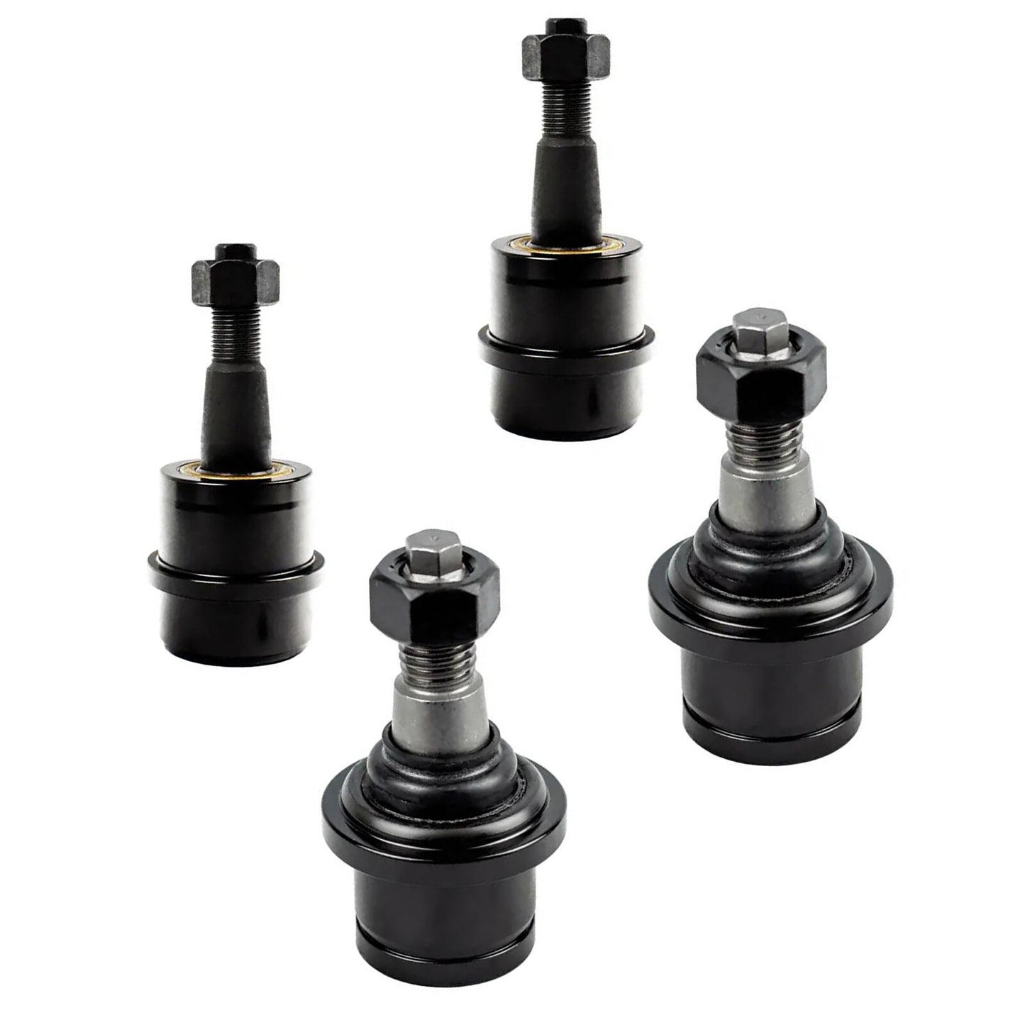 4PCS Black Upper Lower Ball Joint 0313BJPACK for Dodge for Ram 2500/3500 2003-2013