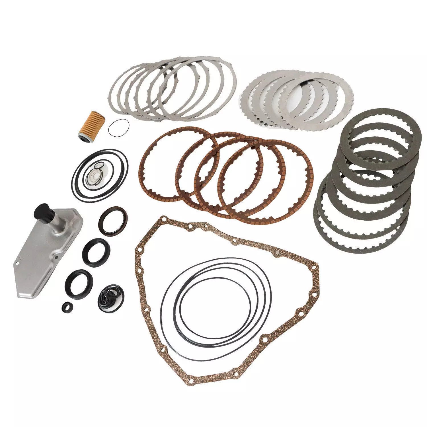 Transmission Master Rebuild Kit Filter Clutch Disc for NISSAN RE0F11A JF015E CVT Q