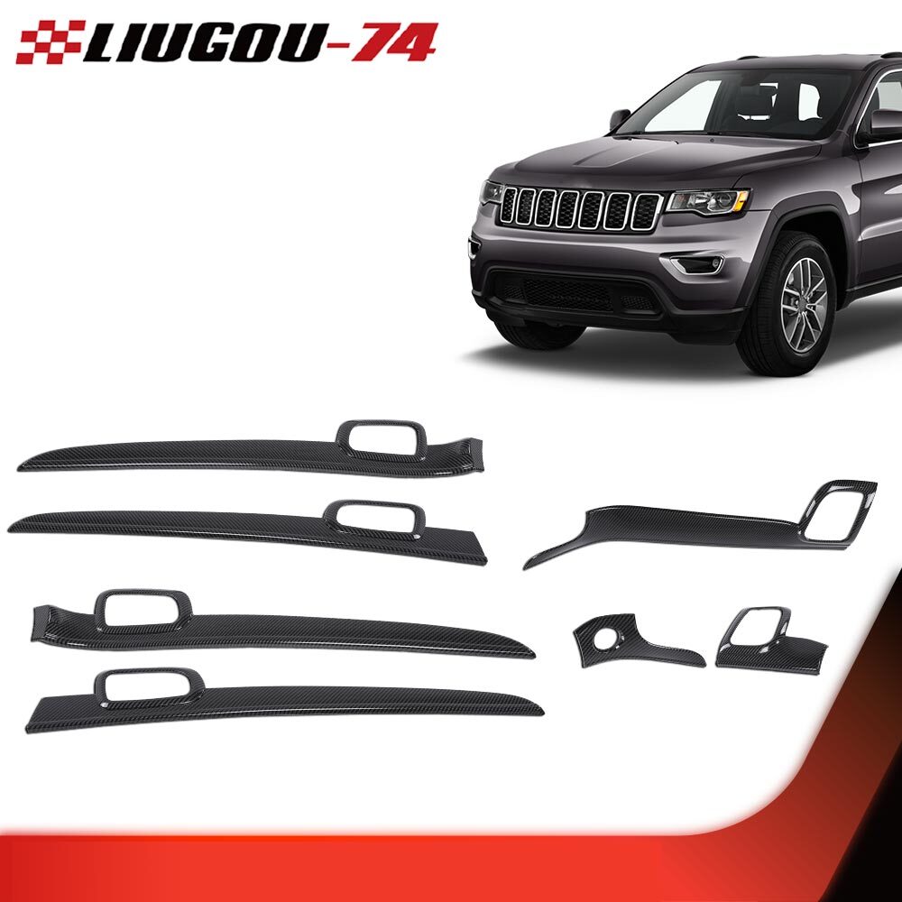 Suitable for for Jeep Grand Cherokee 11+ dashboard panel door handle decorative border - v