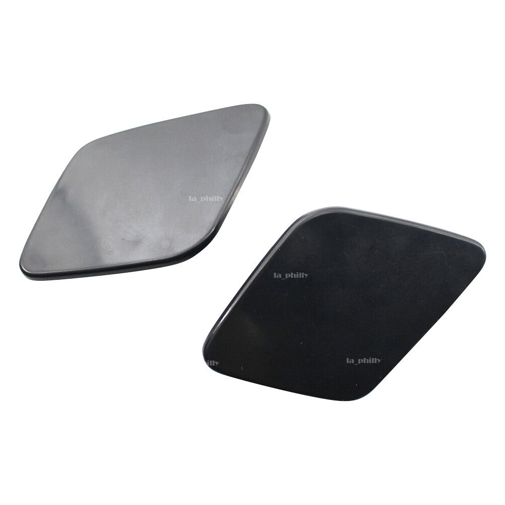 Pair Front Left  Right Headlight Washer Jet Cover Fit for Volvo V40 2014-2016 Q