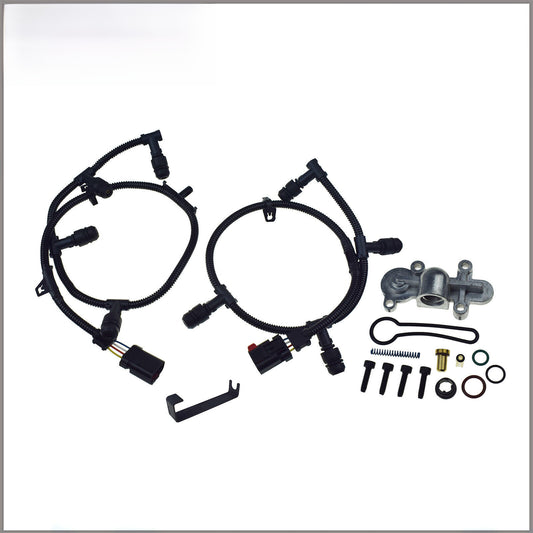 for Ford 6.0L Glow Plug Harnesses + Fuel Pressure Blue Spring Kit