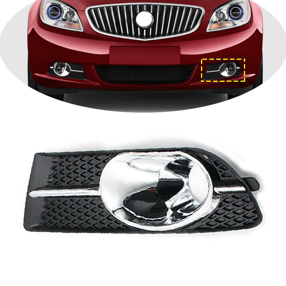 Front Fog Driving Light Cover Grille for Buick for Buick Verano 2012-2017 1pcs Left