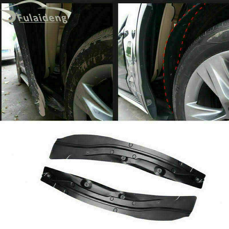 2X Rear Wheel Mudguard Flaps Fender Splash Guard for Toyota Highlander 2014-2019