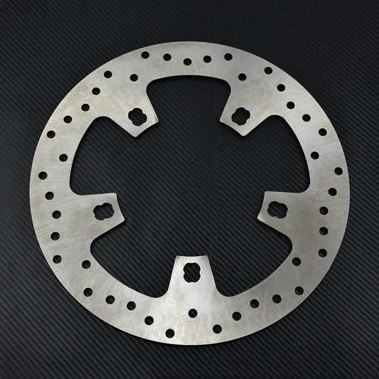 Polished Front Brake Rotor Fit for Harley Touring Models 2009-2018 FLHR FLHTC