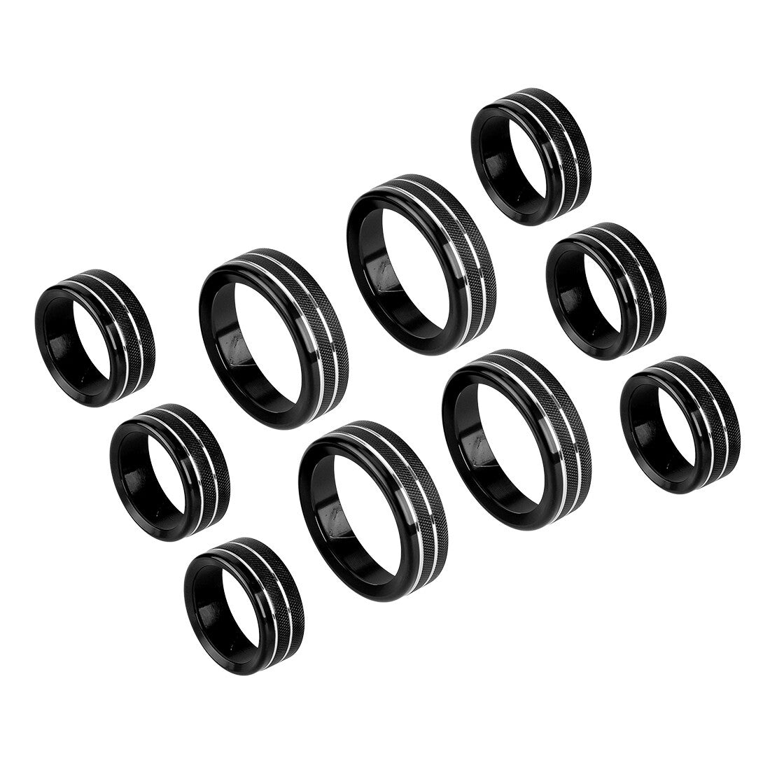 Air Conditioner Control Knob Ring Fit for Chevy Silverado for GMC for Sierra 19-2023 v