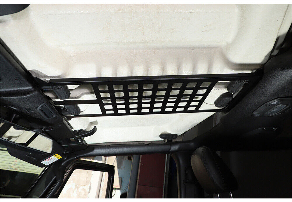 Iron Car Front Roof Storage Rack Cargo Carrier for Jeep for Wrangler JL JT 2018-2023 n
