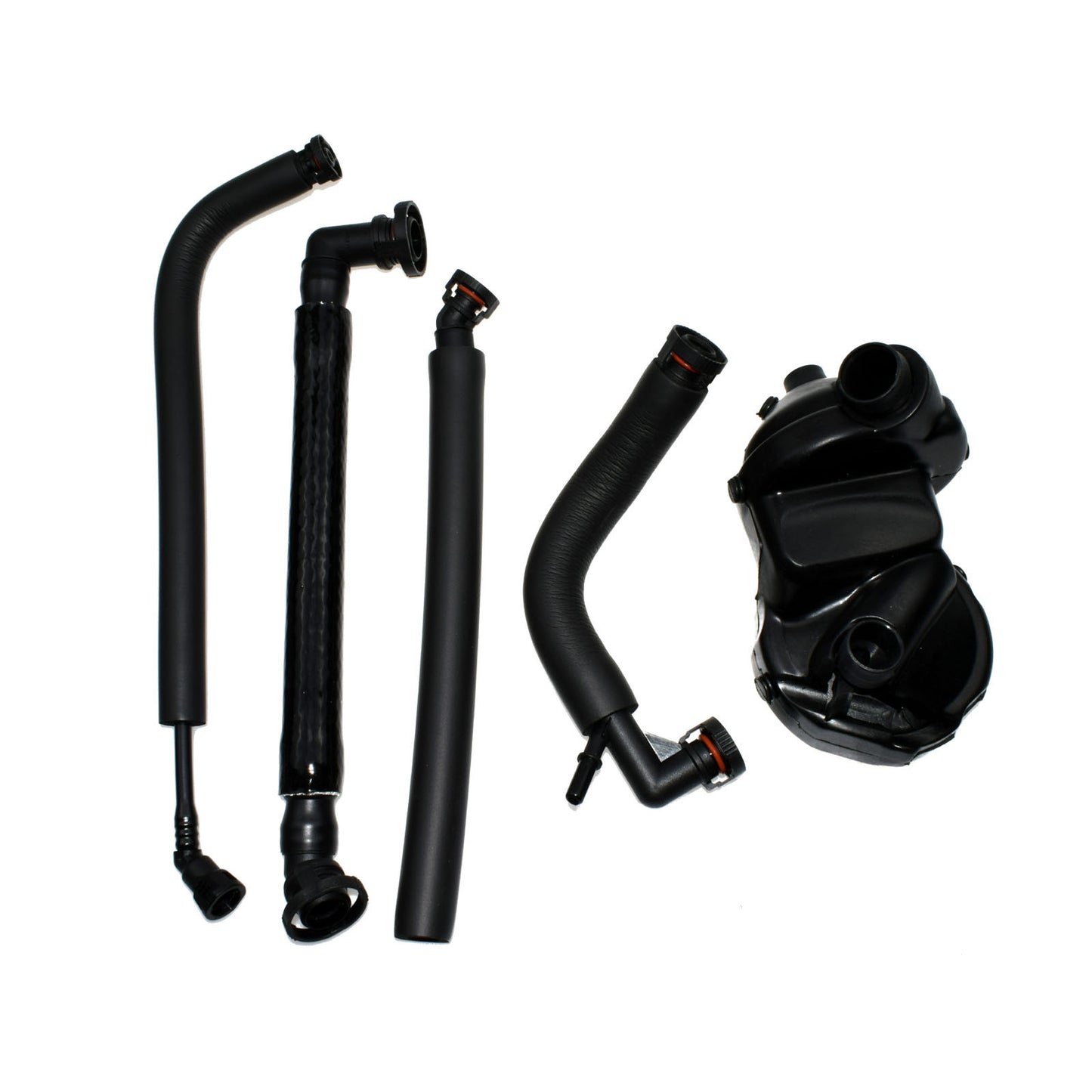 Cold Weather Climate PCV Crankcase Ventilation Valve Breathing Hose 5-Piece Kit for E46- n