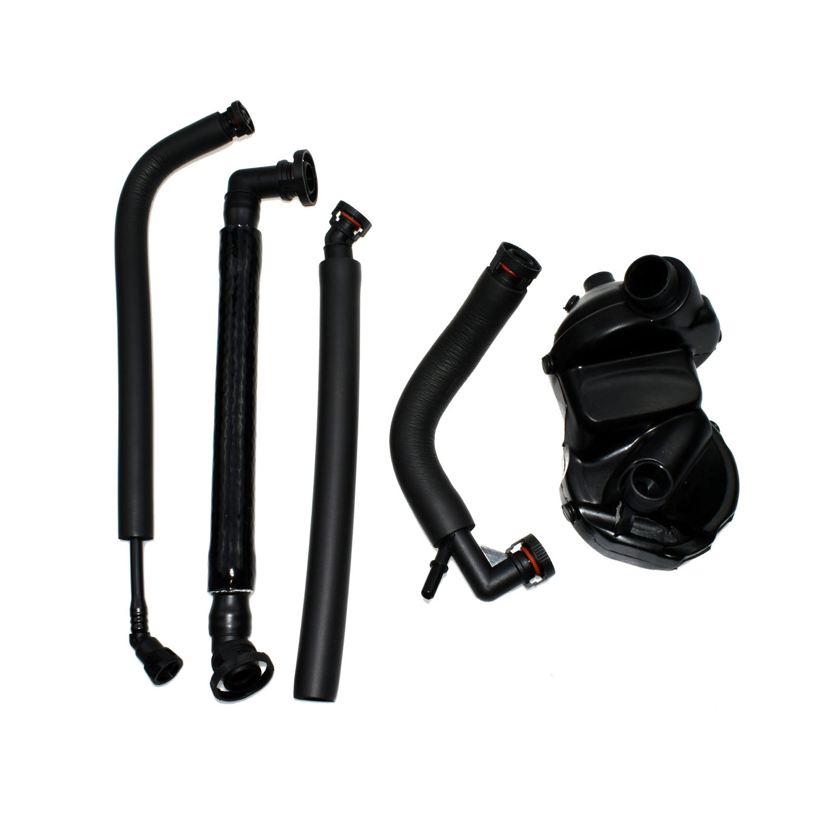Cold Weather Climate PCV Crankcase Ventilation Valve Breathing Hose 5-Piece Kit for E46- n
