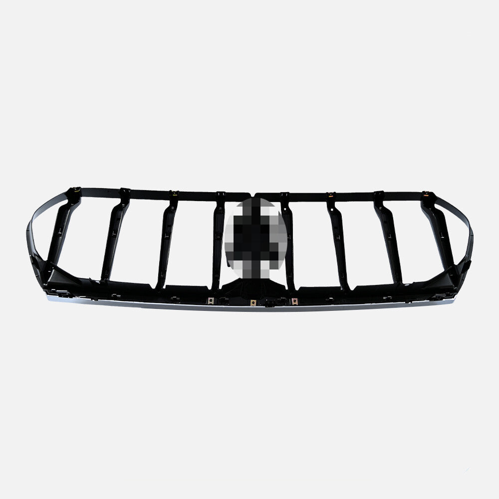 Front Bumper Grille Upper Radiator Chrome Black Fits 2017-2024 for Maserati for Levante